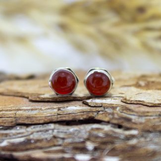 Pendientes carneola