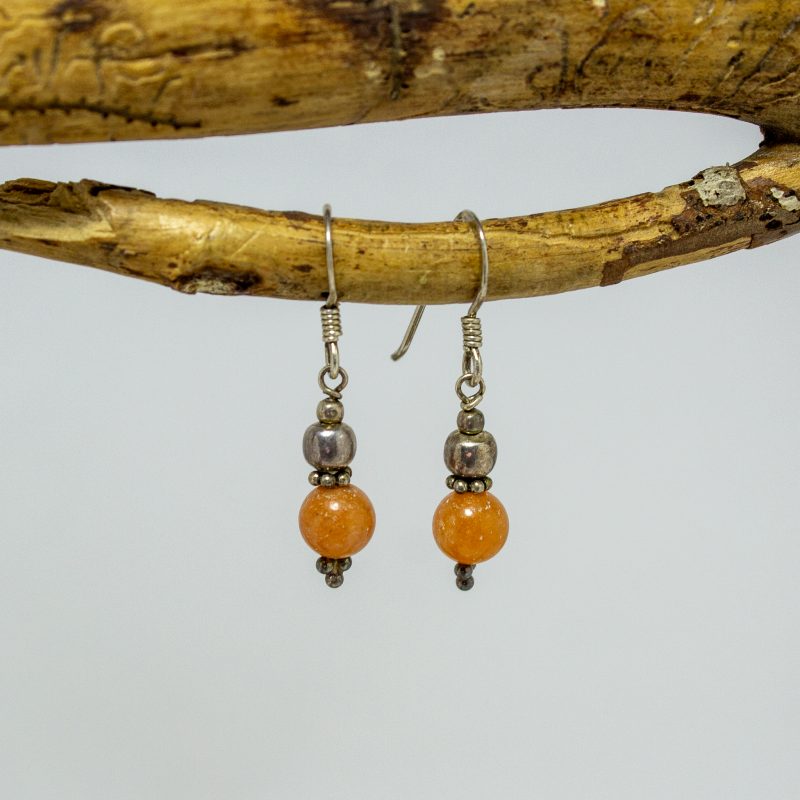 Pendientes aventurina