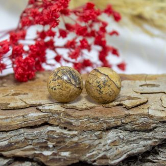 Pendientes jaspe paisina