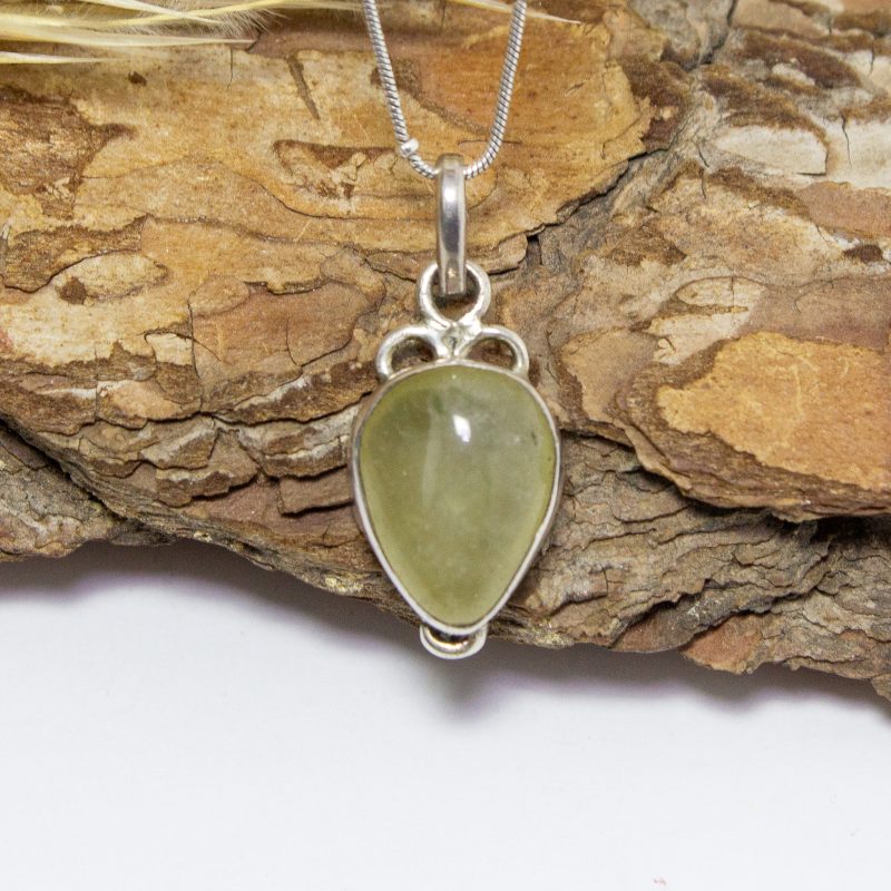 Colgante Cuarzo Verde
