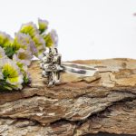 Anillo perla y marquesitas