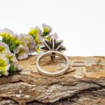 Anillo perla y marquesitas