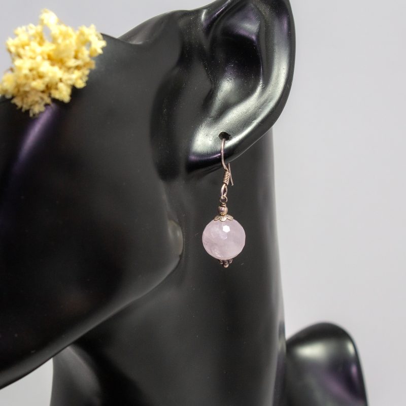 Pendientes Cuarzo Rosa Pendientes Cuarzo Rosa