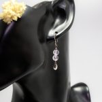Pendientes Cuarzo Rosa