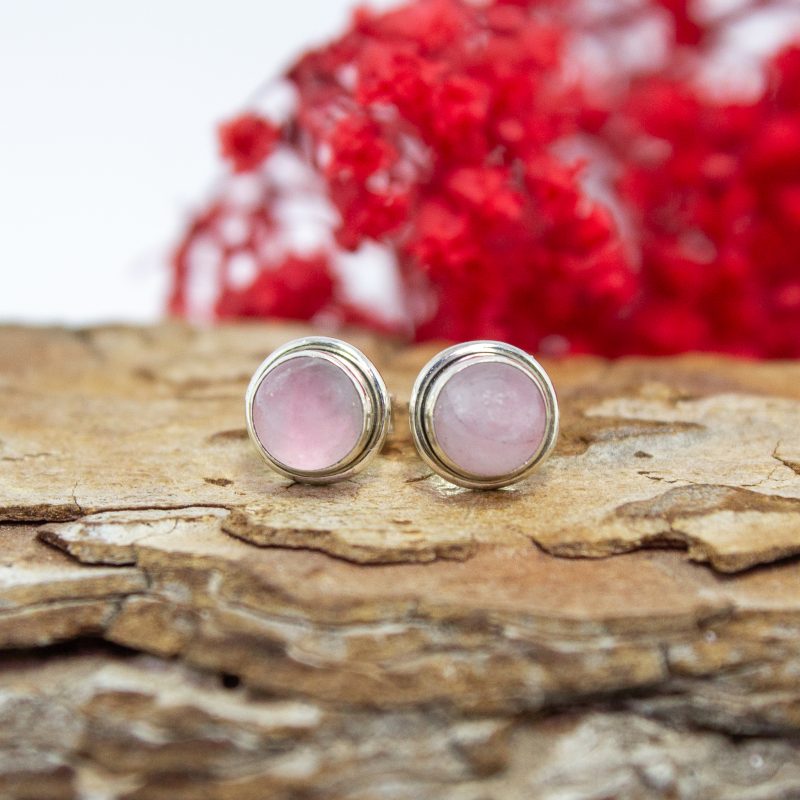 Pendientes Cuarzo Rosa Pendientes Cuarzo Rosa