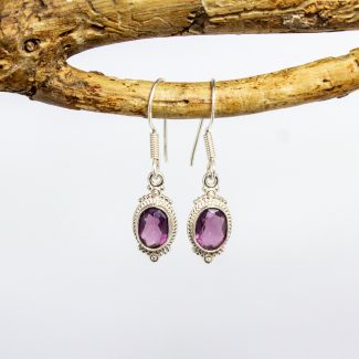 Pendientes Amatista
