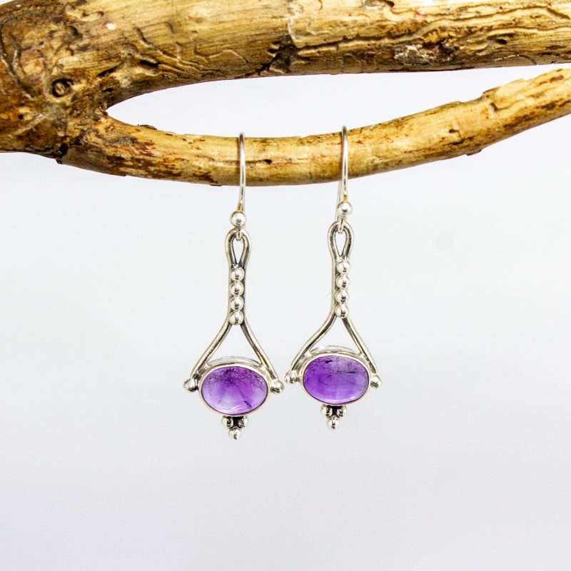 Pendientes Amatista