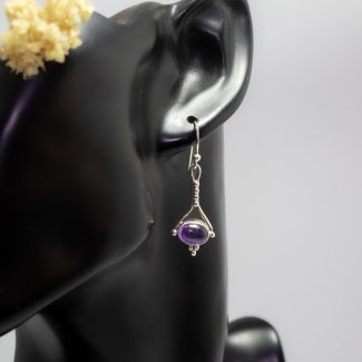 Pendientes Amatista