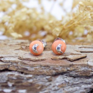 Pendientes Coral