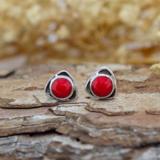 Pendientes Coral