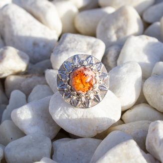 Anillo Ópalo Fuego