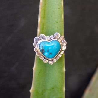 Anillo Turquesa (Corazón)