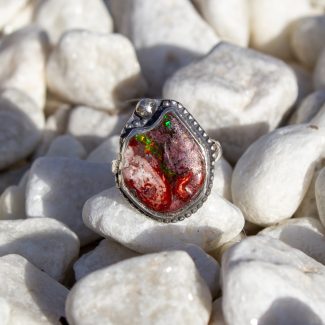 Anillo Ópalo Fuego